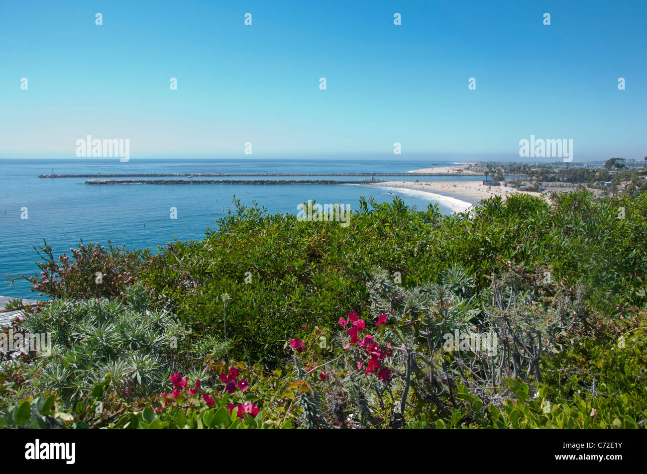 California beach Banque D'Images