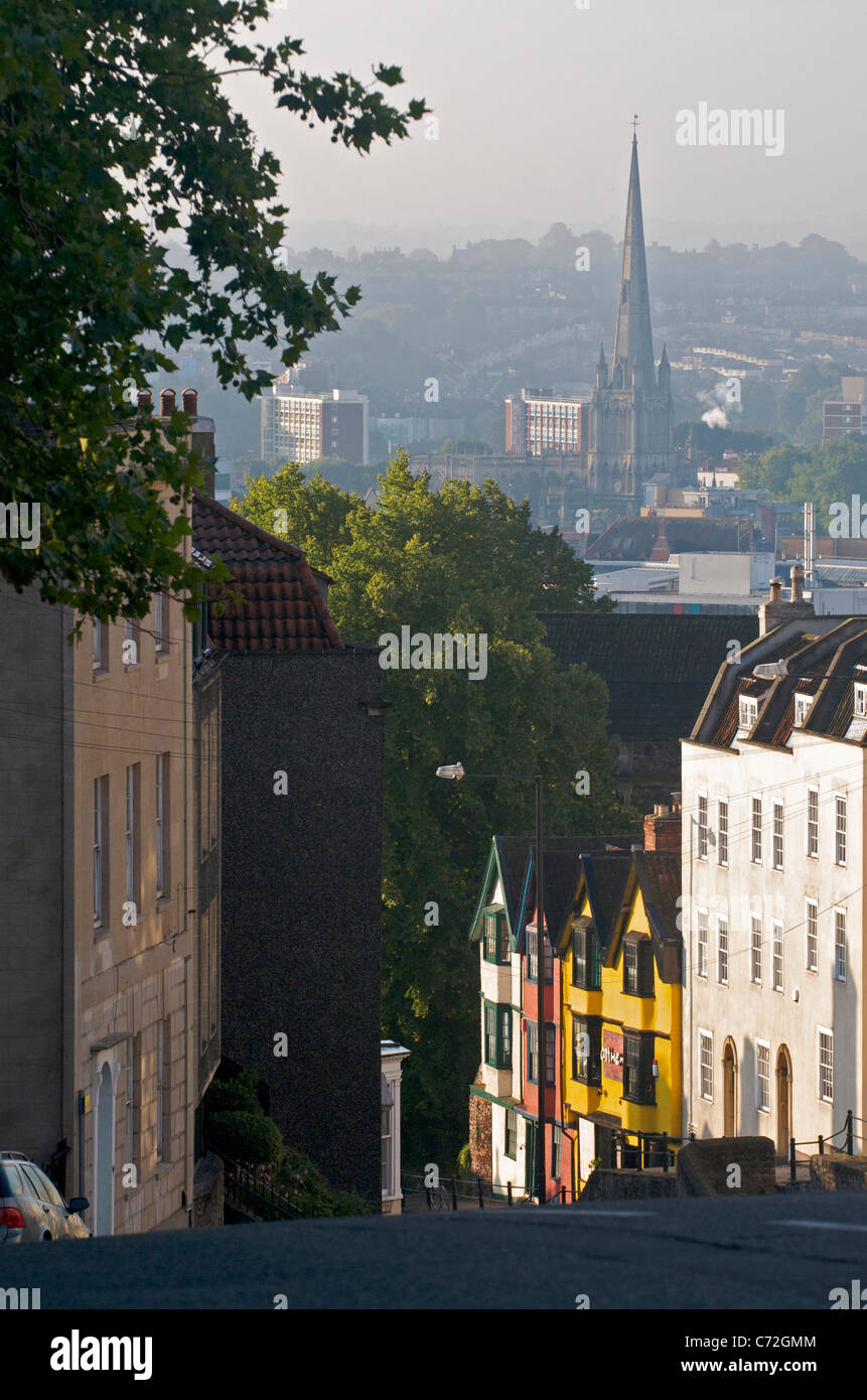 St Michael's Hill Bristol UK Banque D'Images