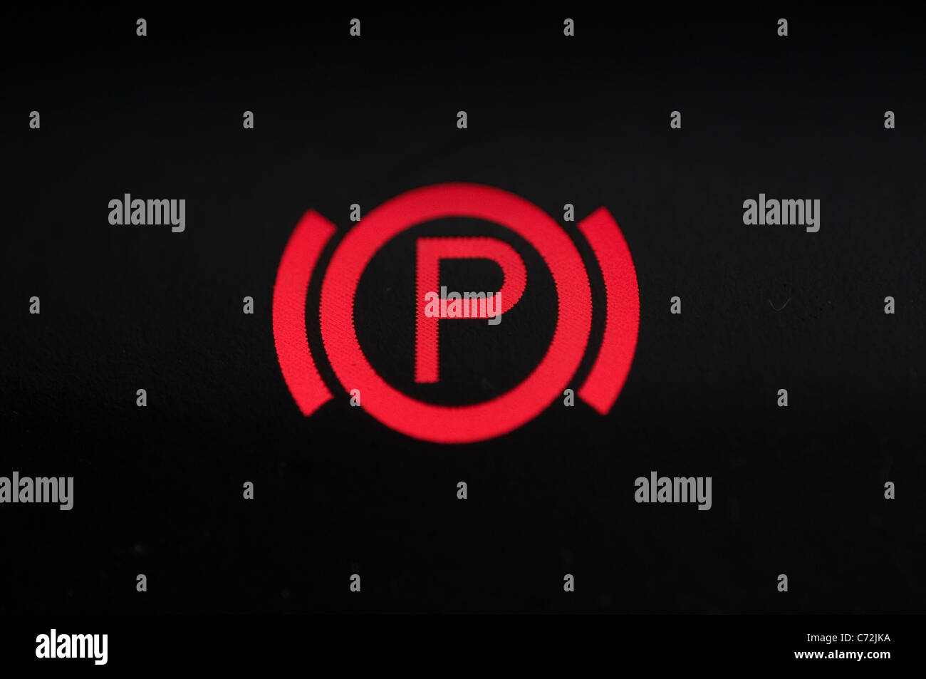 Bouton P,Parking sign sur voiture Citroen, concept, design, terrasse, garage, élément, brillant, graphique, l'icône, Banque D'Images