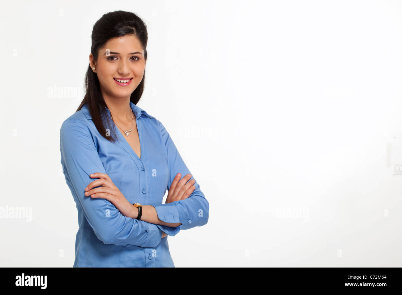 Portrait of a female executive Banque D'Images