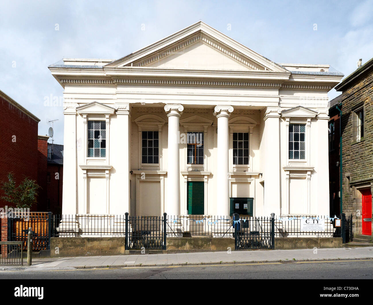 City Road Presbyterian Church à Chester Cheshire UK Banque D'Images