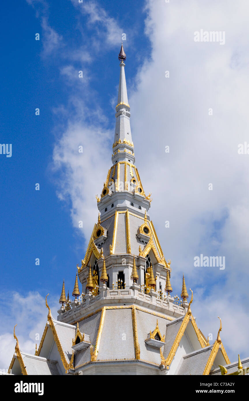 Temple Wat sothorn, chachoengsao, Thaïlande Banque D'Images