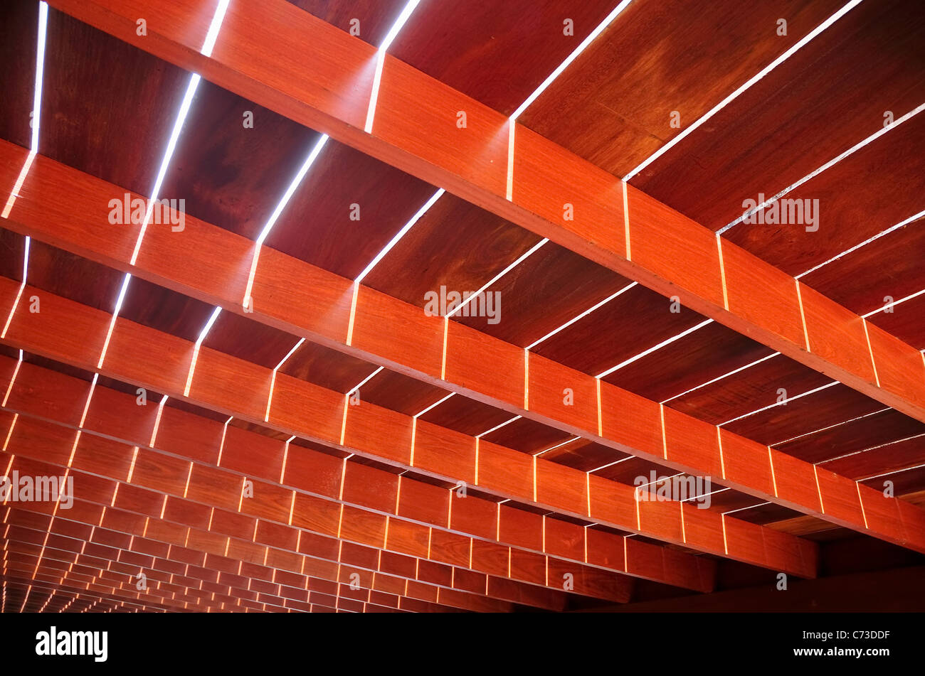 Maison de style thaï sous Banque D'Images