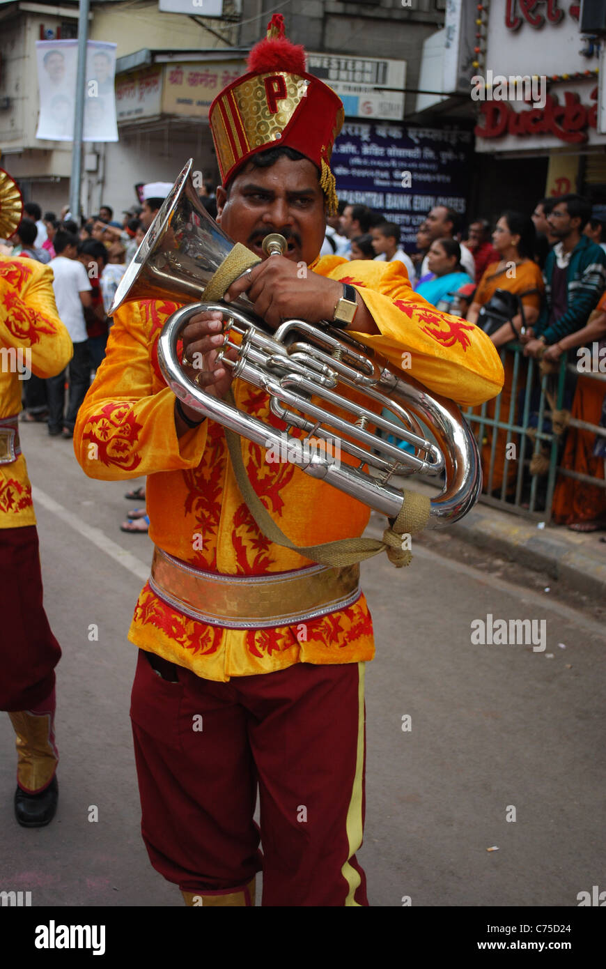 Ganpati festival Banque D'Images