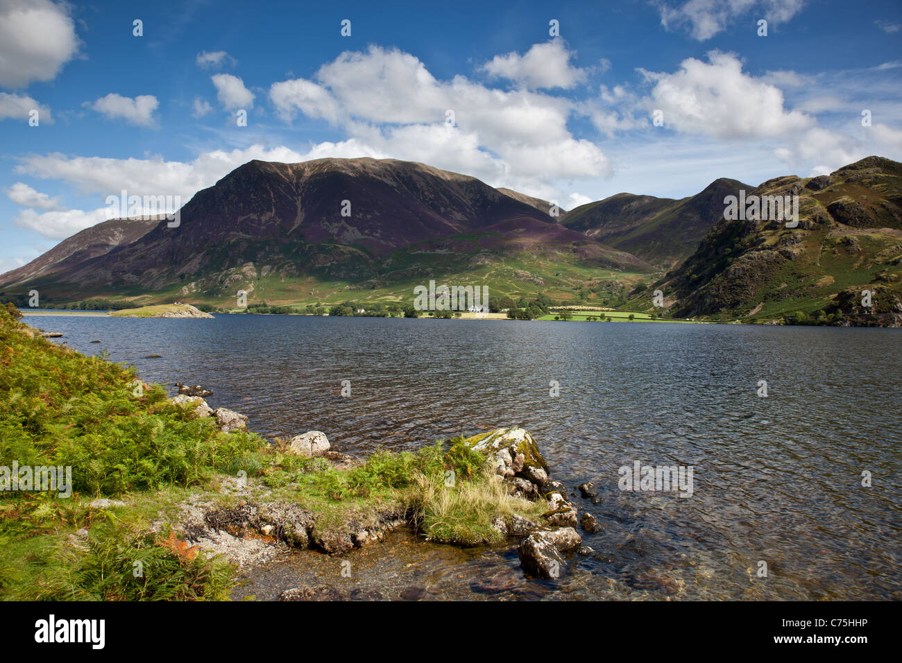 Grasmoor et Crummock Water, Lake District, Cumbria Banque D'Images