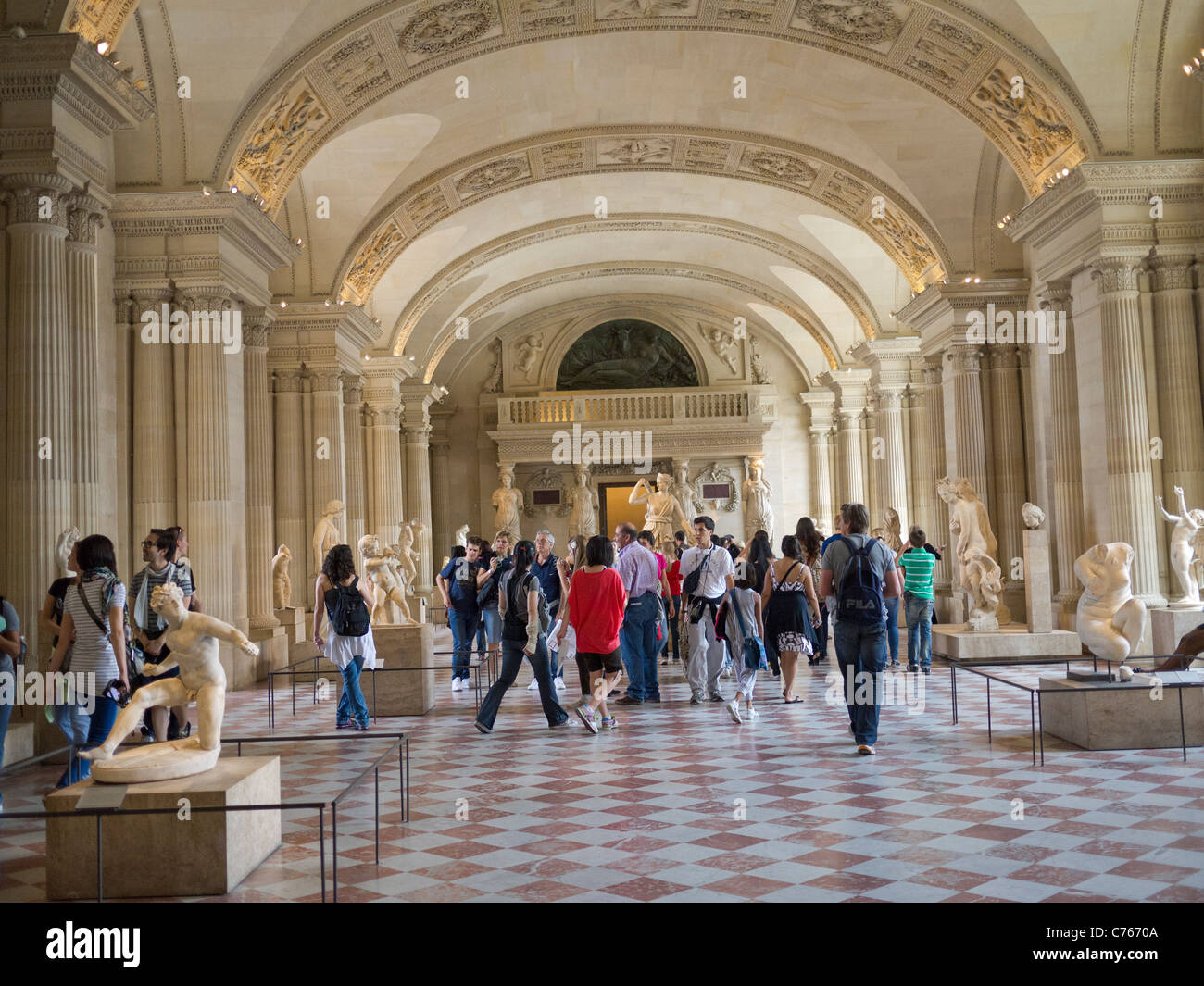 Musée du Louvre, Paris France Banque D'Images