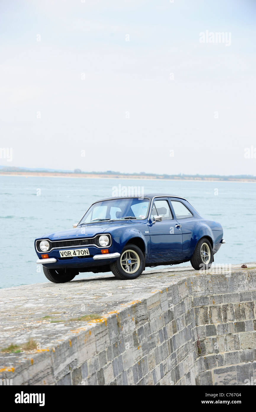 1974 Ford Escort RS 2000 grande roue arch Banque D'Images