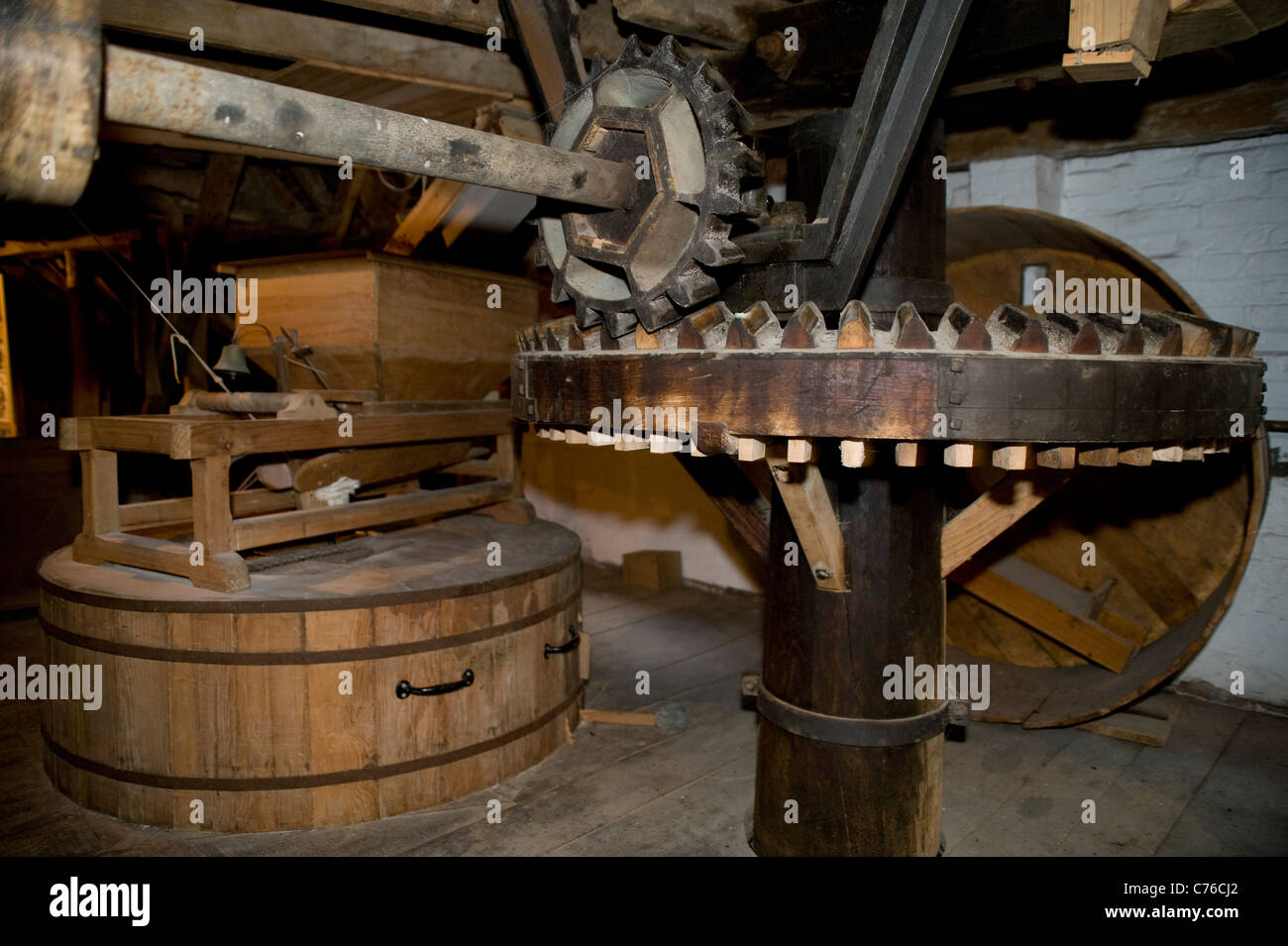 Moulin à eau à l'intérieur de Mapledurham Banque D'Images