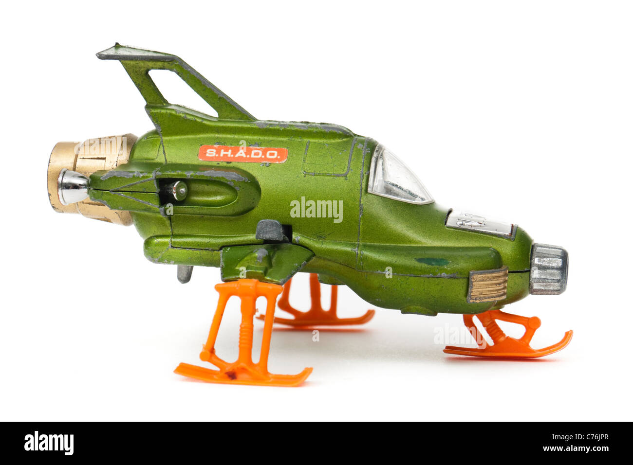 1971 d'origine Dinky Toys 351 UFO Interceptor véhicule spatial, fondé sur l'OVNI de la série TV Banque D'Images