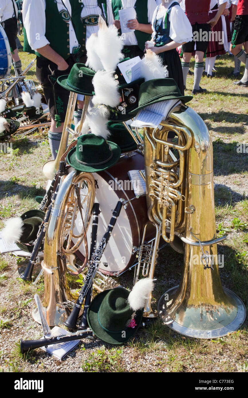 Instruments de musique bavarois Banque de photographies et d’images à ...