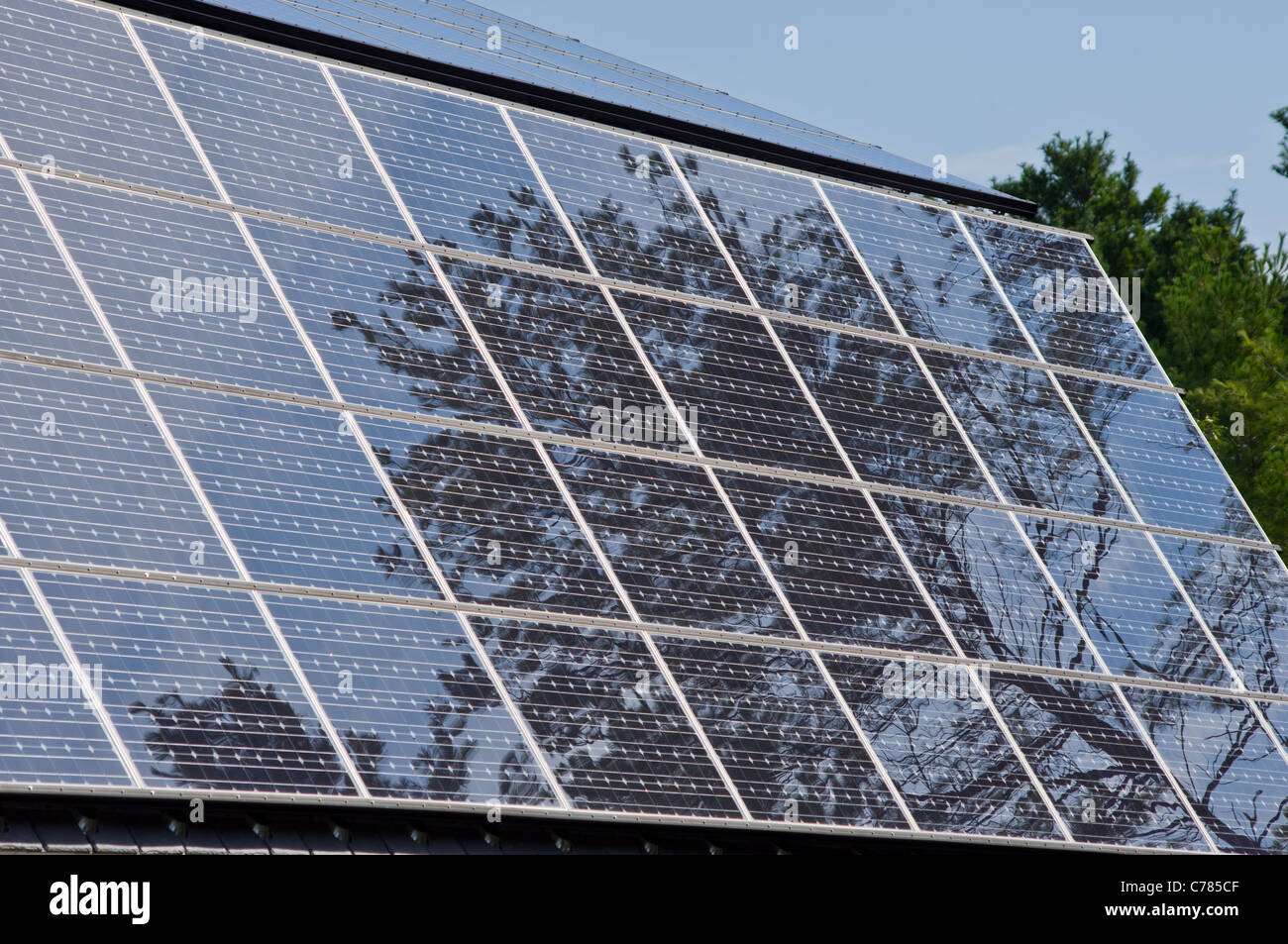 Énergie solaire Banque D'Images