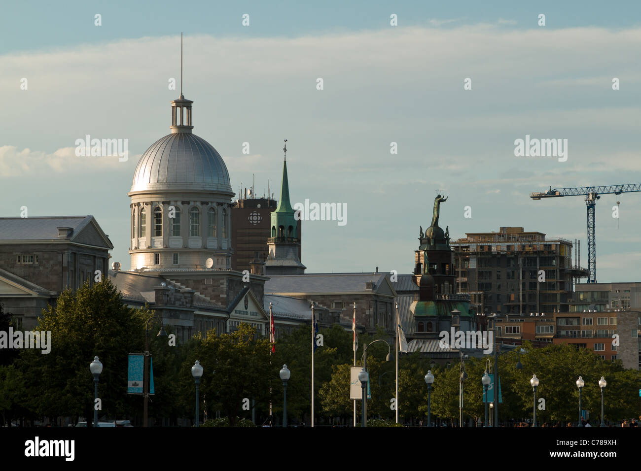 Marché Bonsecours, Marché Bonsecours, Montréal, Québec, Canada Banque D'Images