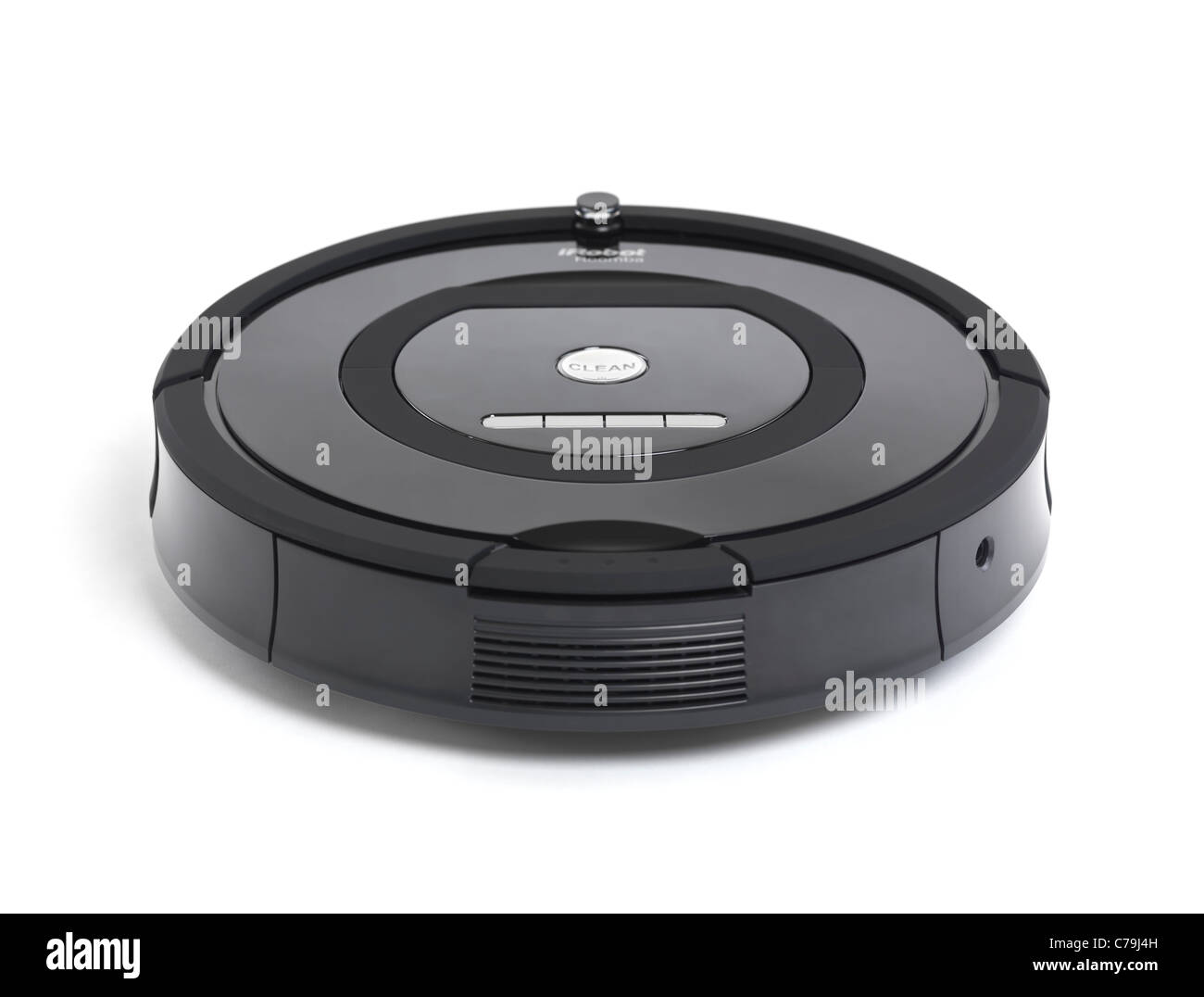 IRobot Roomba 770 robot aspirateur ménage isolé sur fond blanc Photo Stock  - Alamy
