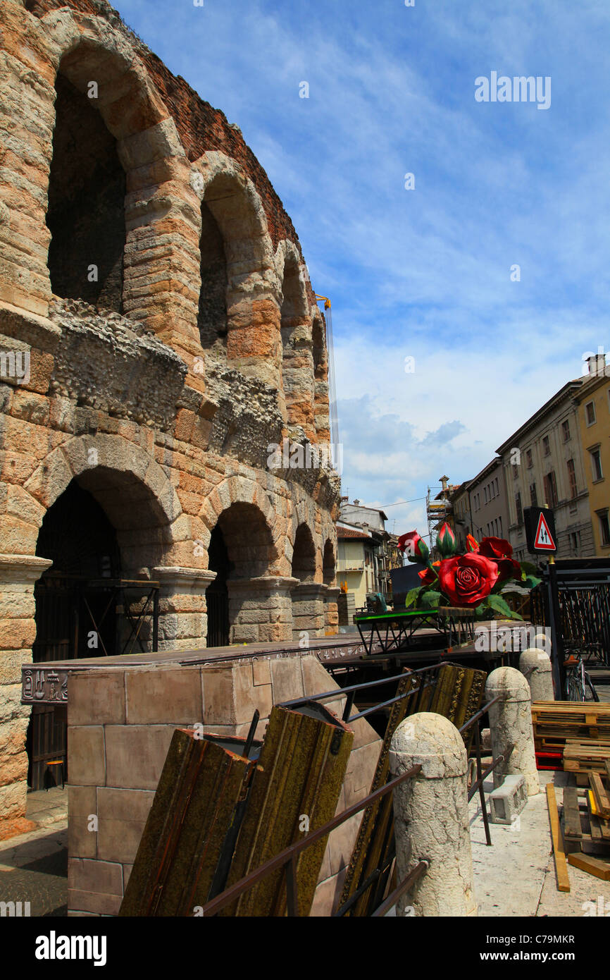 Coliseum à Vérone Italie Banque D'Images