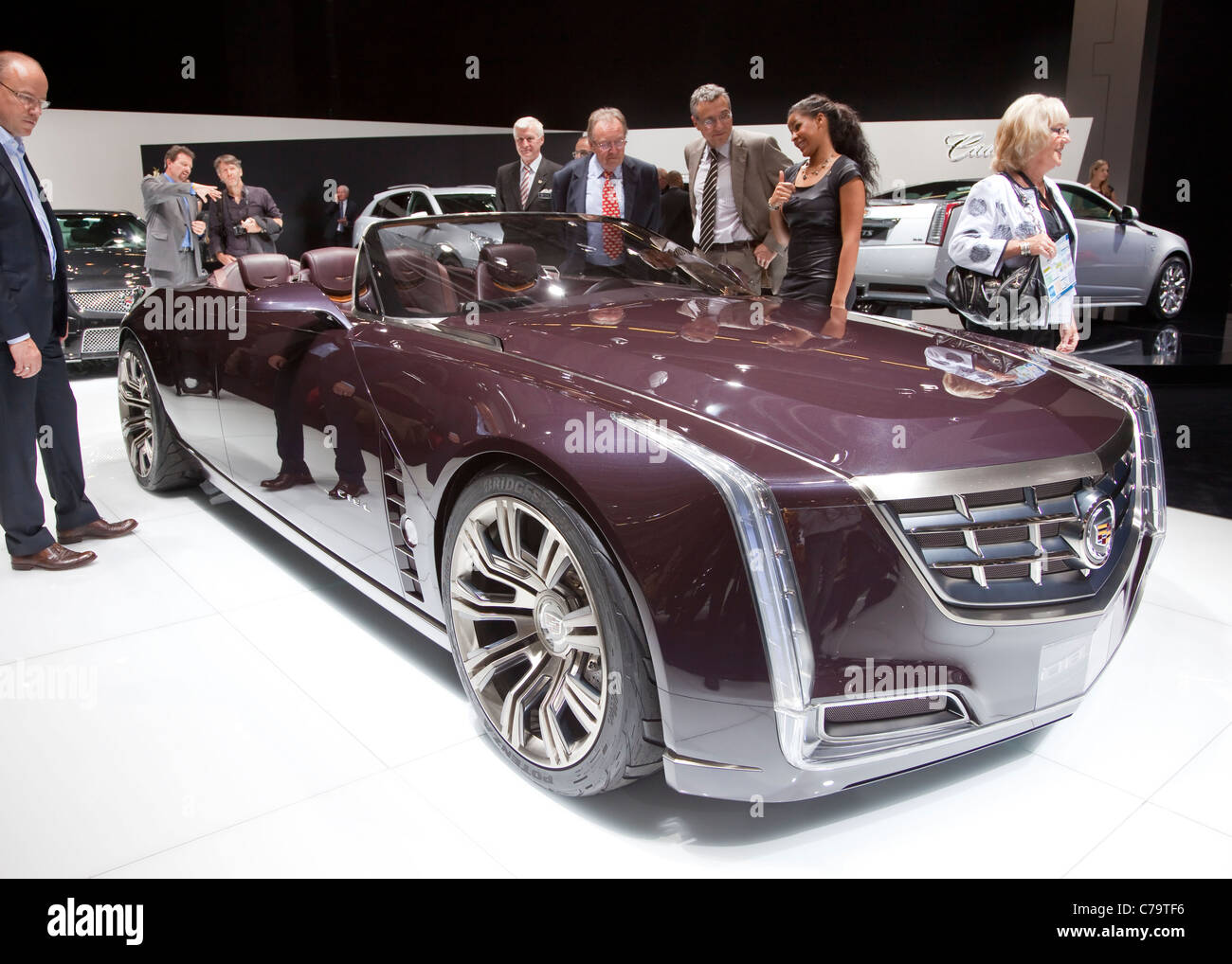 Nouvelle Cadillac Ciel Concept Car sur l'IAA 2011 International Motor Show de Francfort am Main, Allemagne Banque D'Images