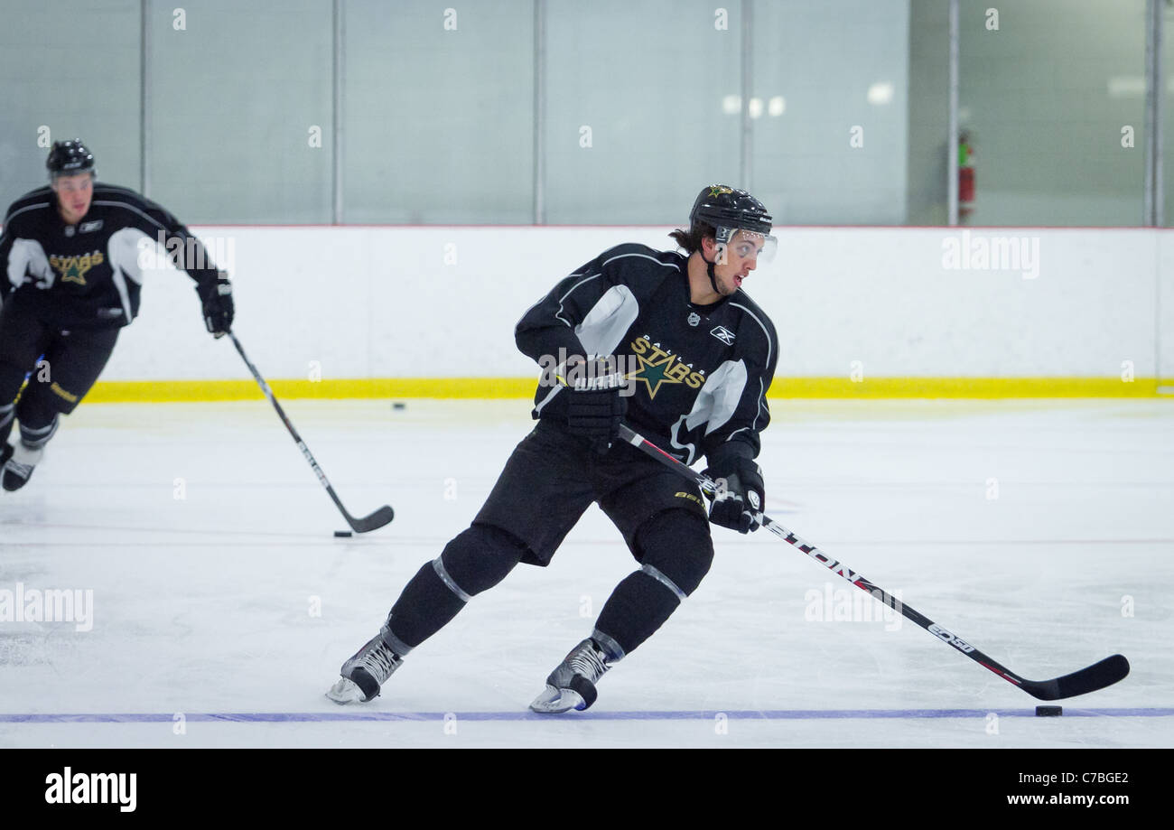 Dallas Stars Commencer Training Camp à Charlottetown Banque D'Images