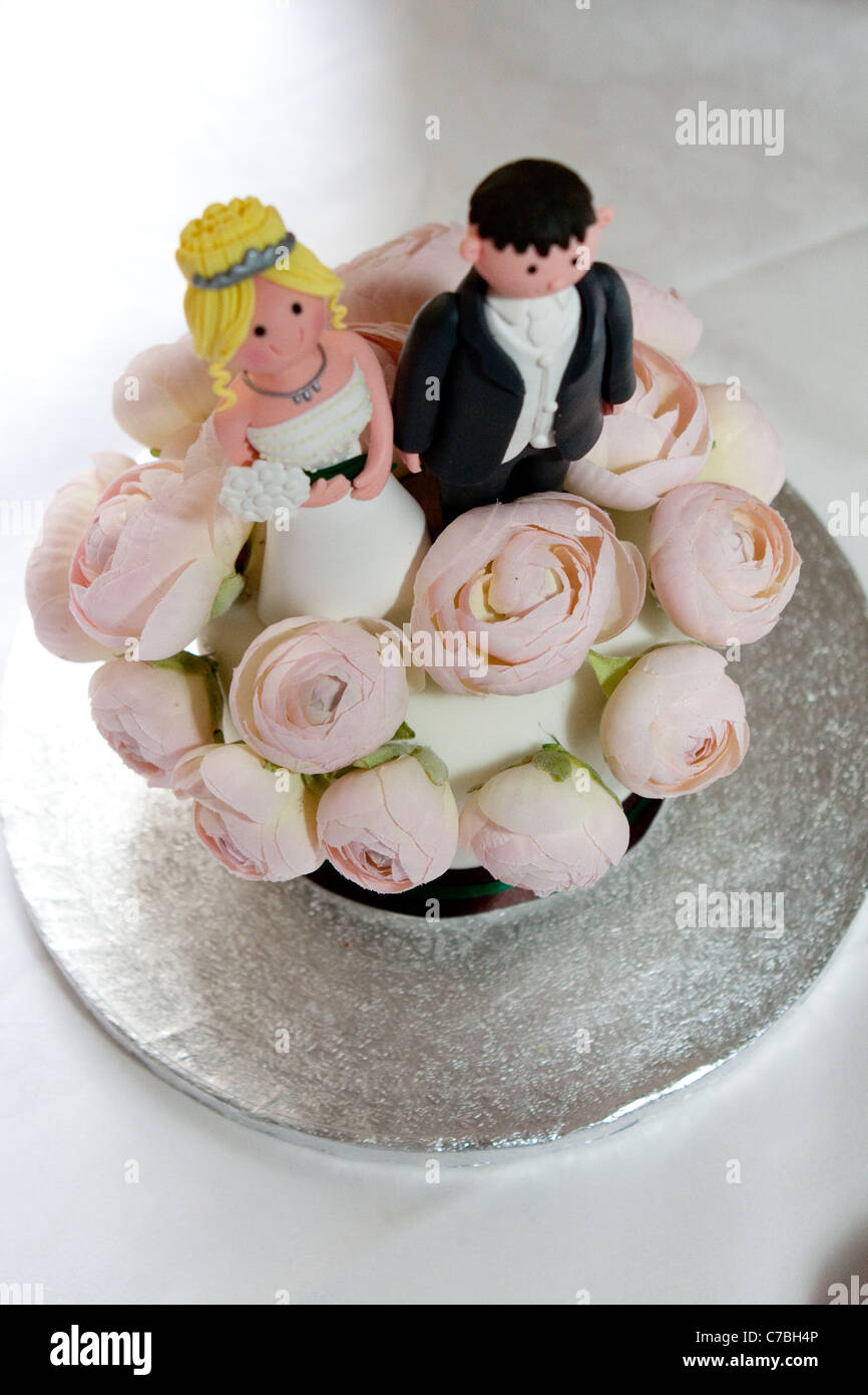 Wedding Cake topper Banque D'Images