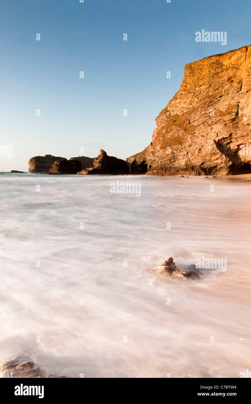 Bassets Cove ; près de Hayle, Cornwall, UK Banque D'Images