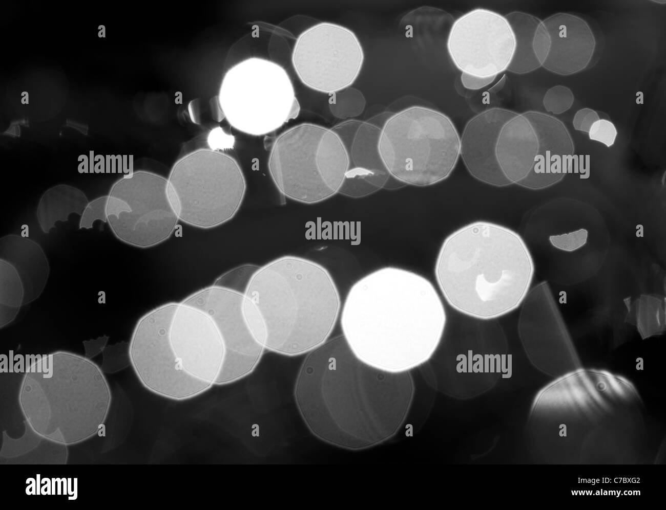 Taches claires Banque D'Images