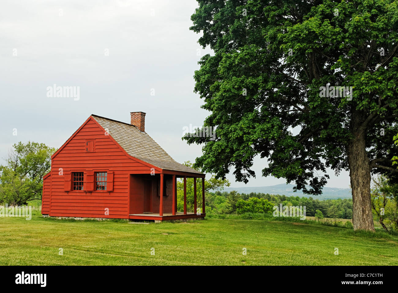 John Neilson, Ferme, Parc national historique de Saratoga, Stillwater, New York, USA Banque D'Images