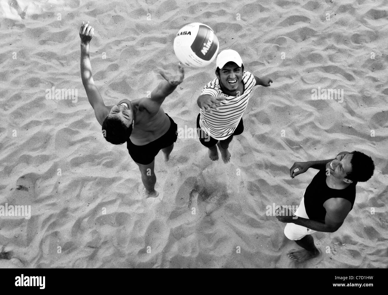 Beach-volley Banque D'Images