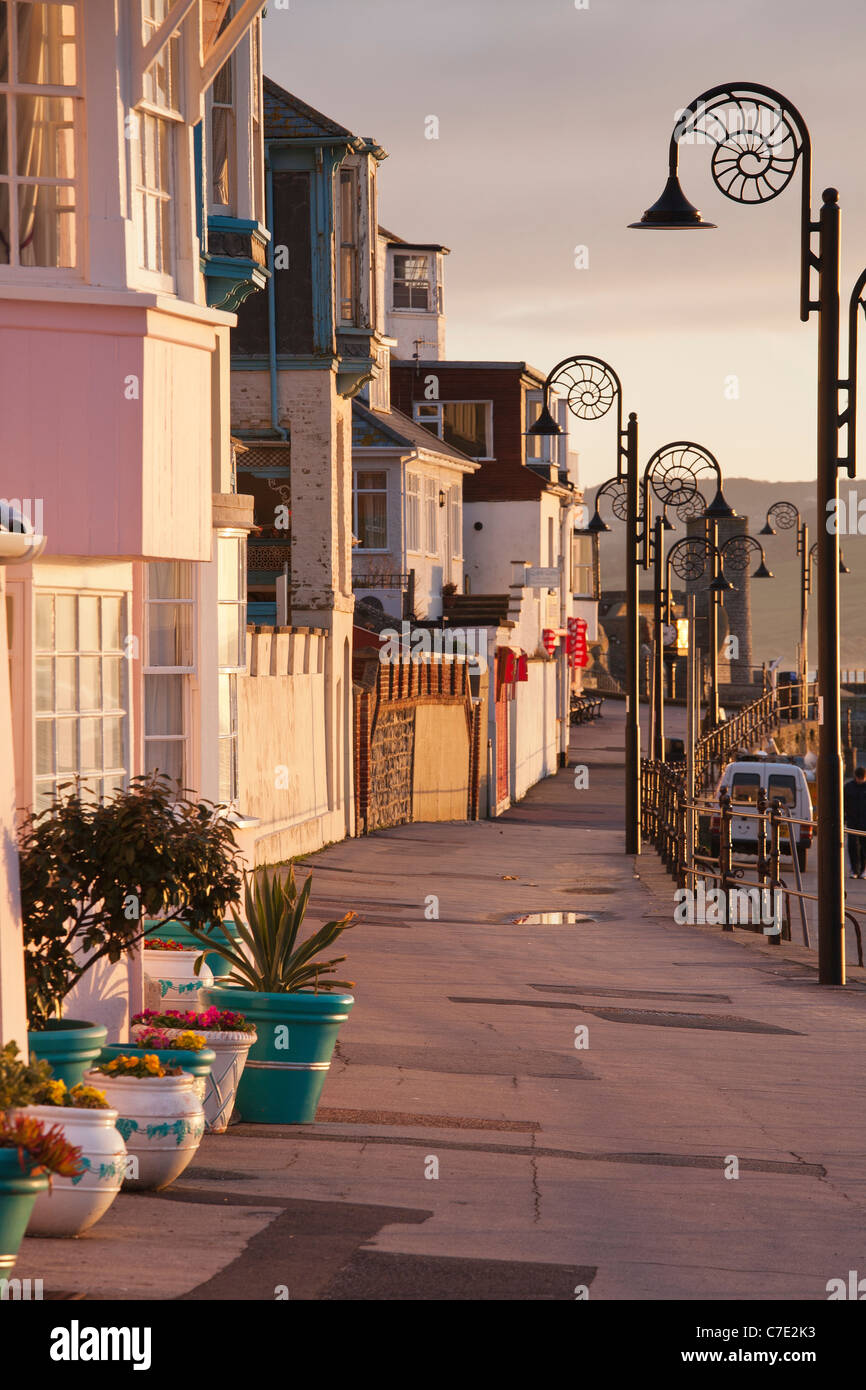 Lyme Regis, dans le Dorset, uk Banque D'Images