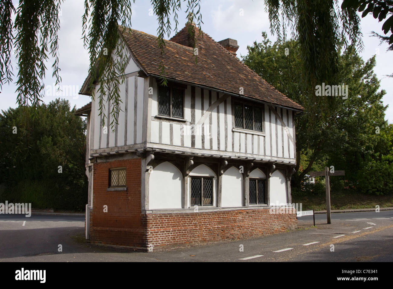 Le Moot Hall, Steeple Bumpstead, Essex england uk go Banque D'Images