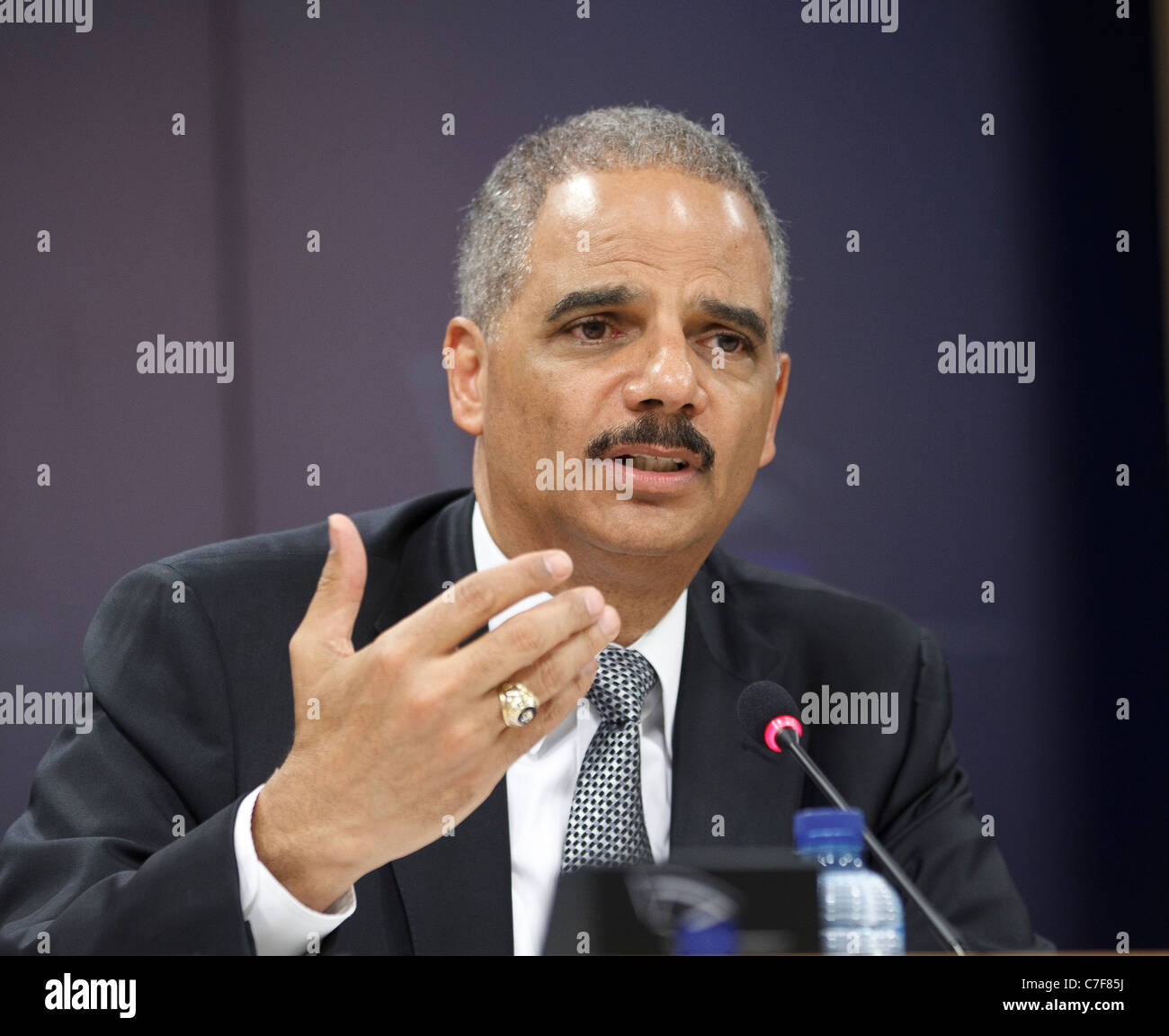 United States Procureur général américain Eric Holder Banque D'Images