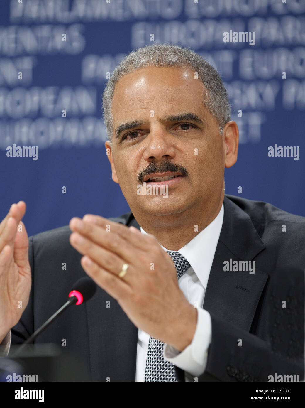 United States Procureur général américain Eric Holder Banque D'Images