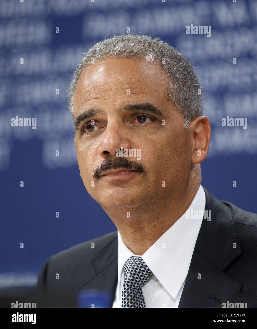 United States Procureur général américain Eric Holder Banque D'Images