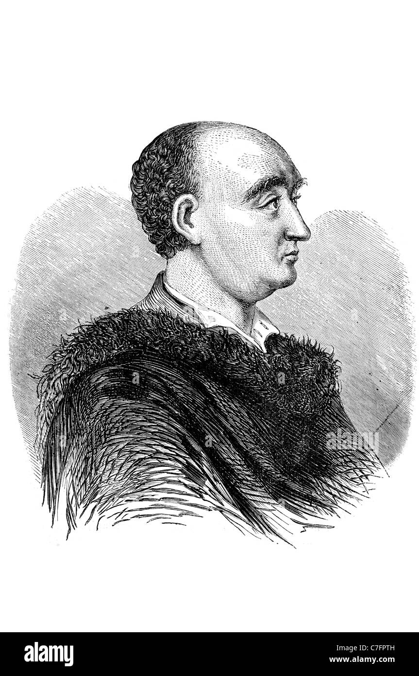 Jonathan Swift satiriste anglo-irlandais, essayiste pamphlétaire politique conservateur clerc Whigs poète Doyen de la Cathédrale St Patrick Gulliver Banque D'Images