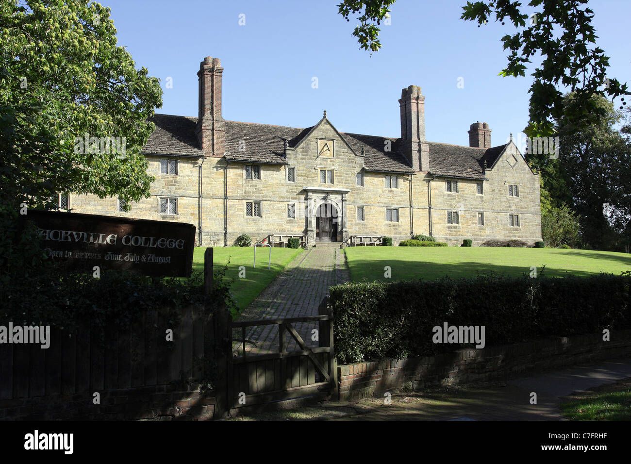 Sackville college, à East Grinstead, hospices maintenant. Banque D'Images