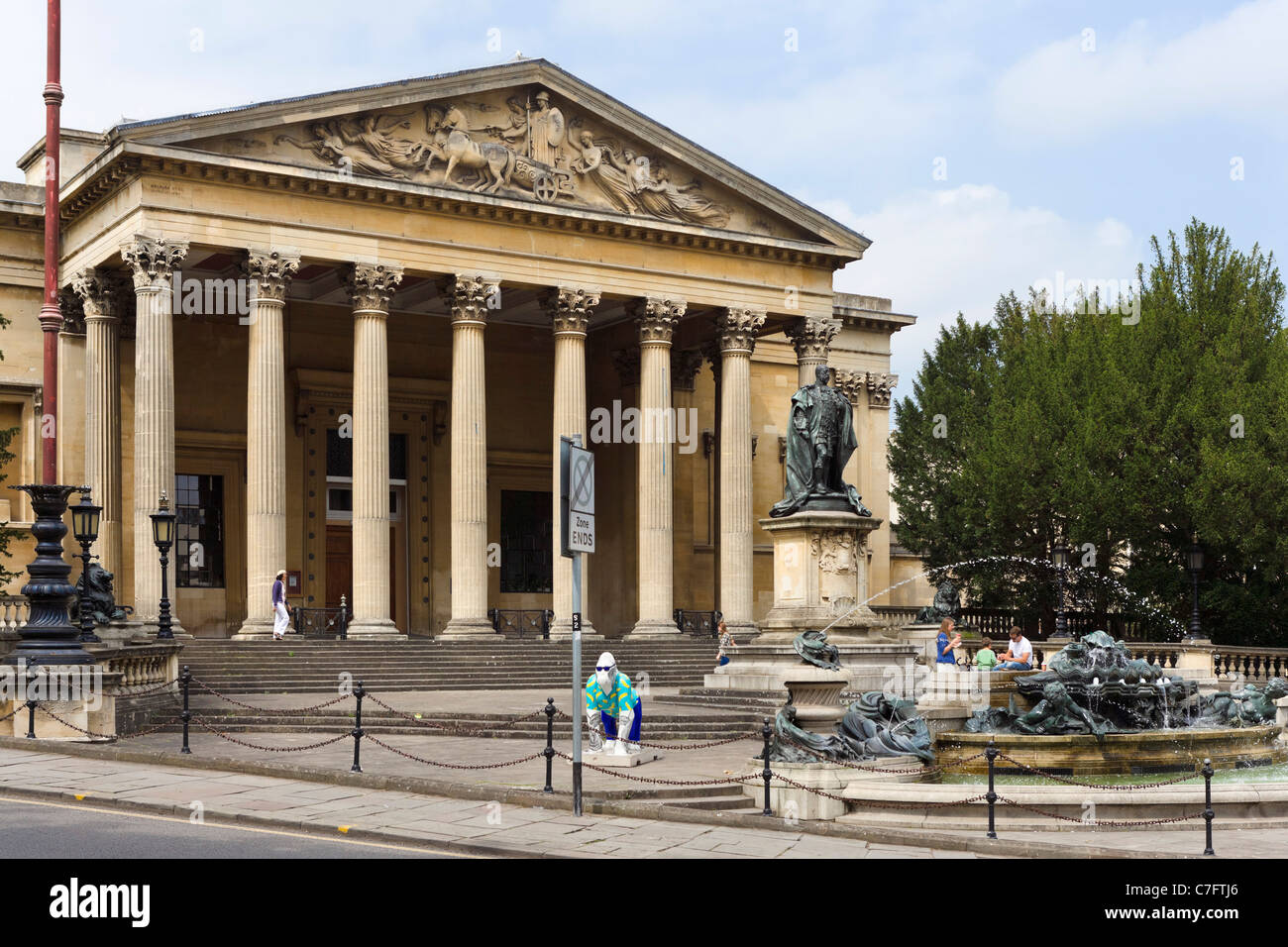 Les chambres du Victoria, l'Université de Bristol, Queen's Road, Clifton, Bristol, Avon, Royaume-Uni Banque D'Images