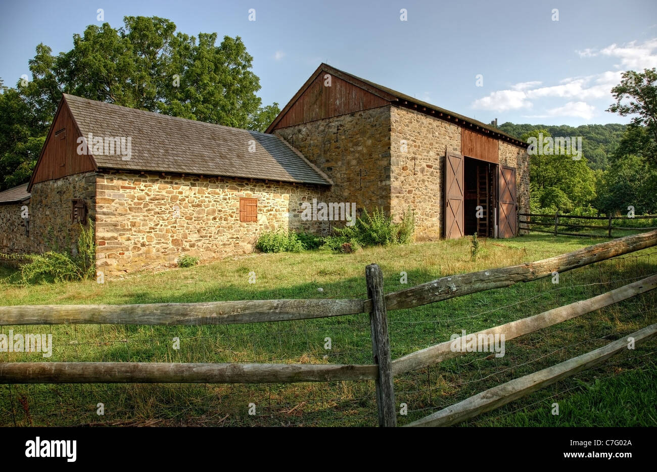 Thomas Neely Farm Banque D'Images