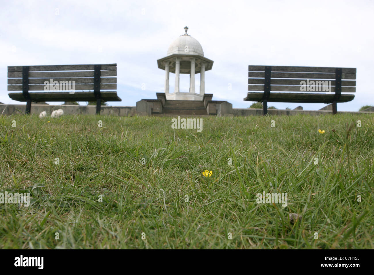 La guerre Chattri memorial situé sur le South Downs, Sussex. Banque D'Images