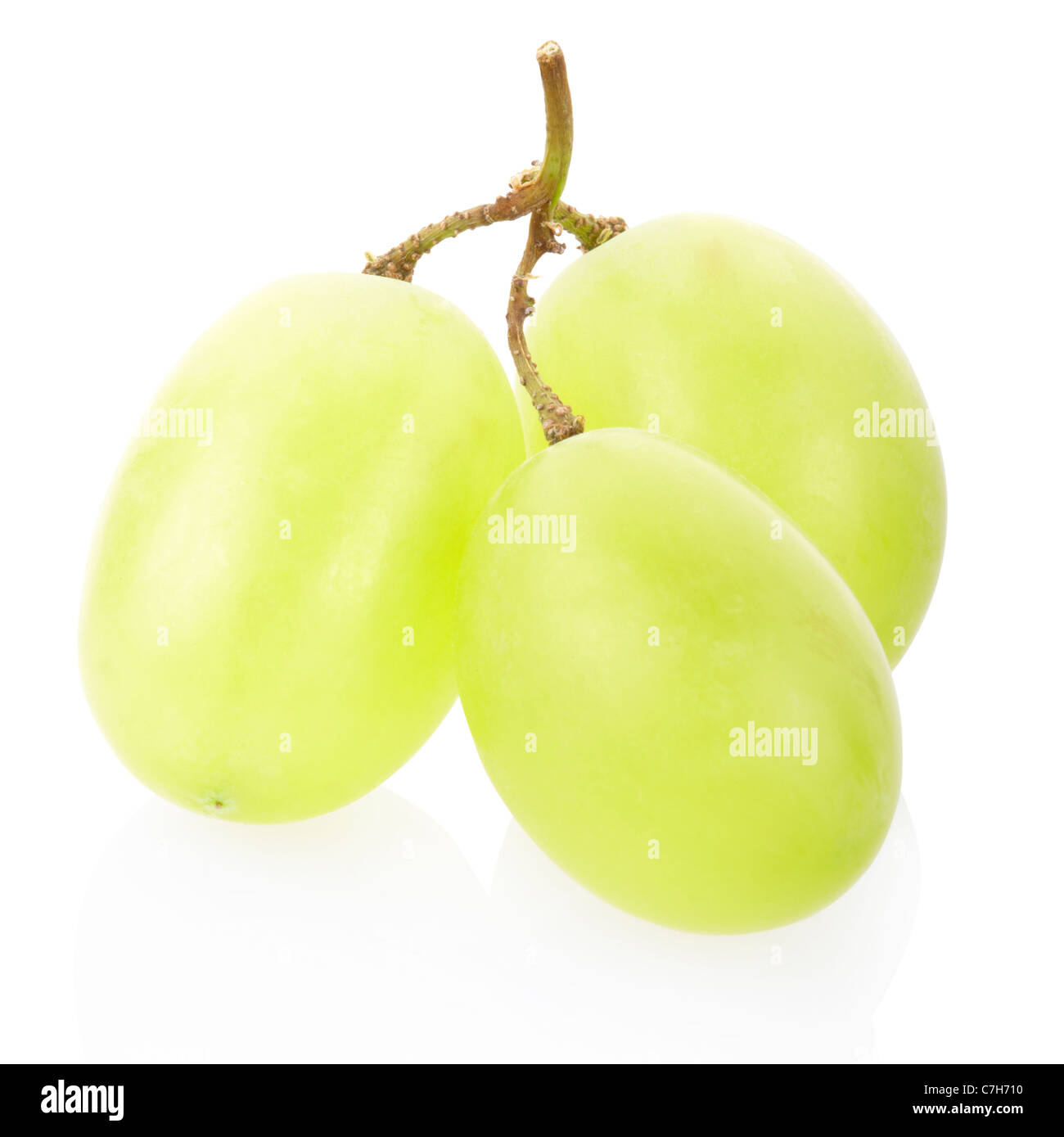 Fruit de raisin vert Banque D'Images