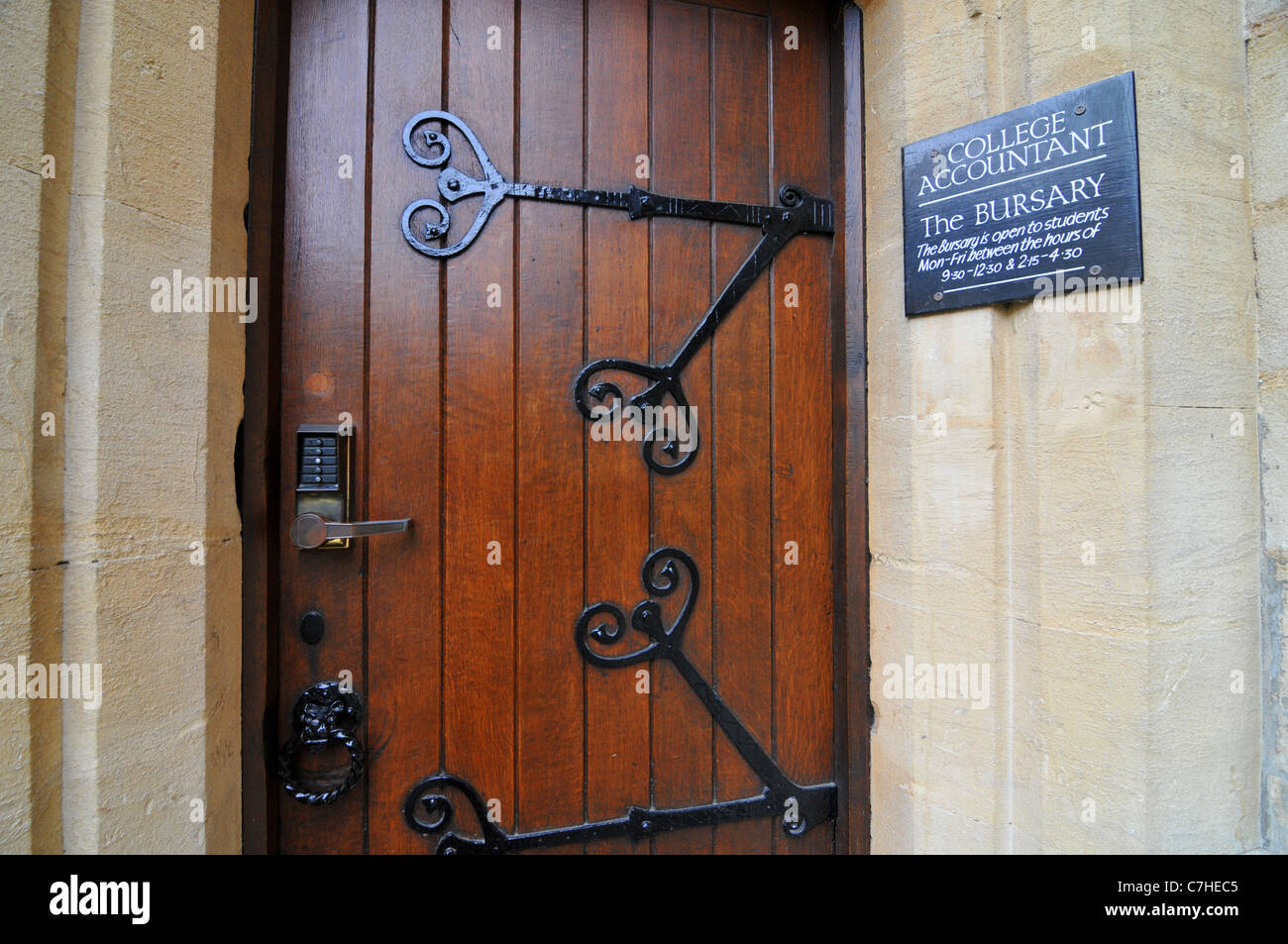 Au Balliol College de l'Université d'Oxford fondée en 1263 Banque D'Images