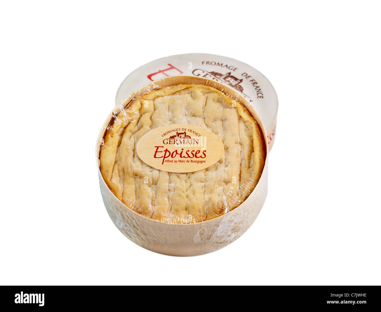 Epoisse de Bourgogne, AOC, une forte odeur, douce, le lait de vache, à croûte lavée fromages français. Charles Lupica Banque D'Images
