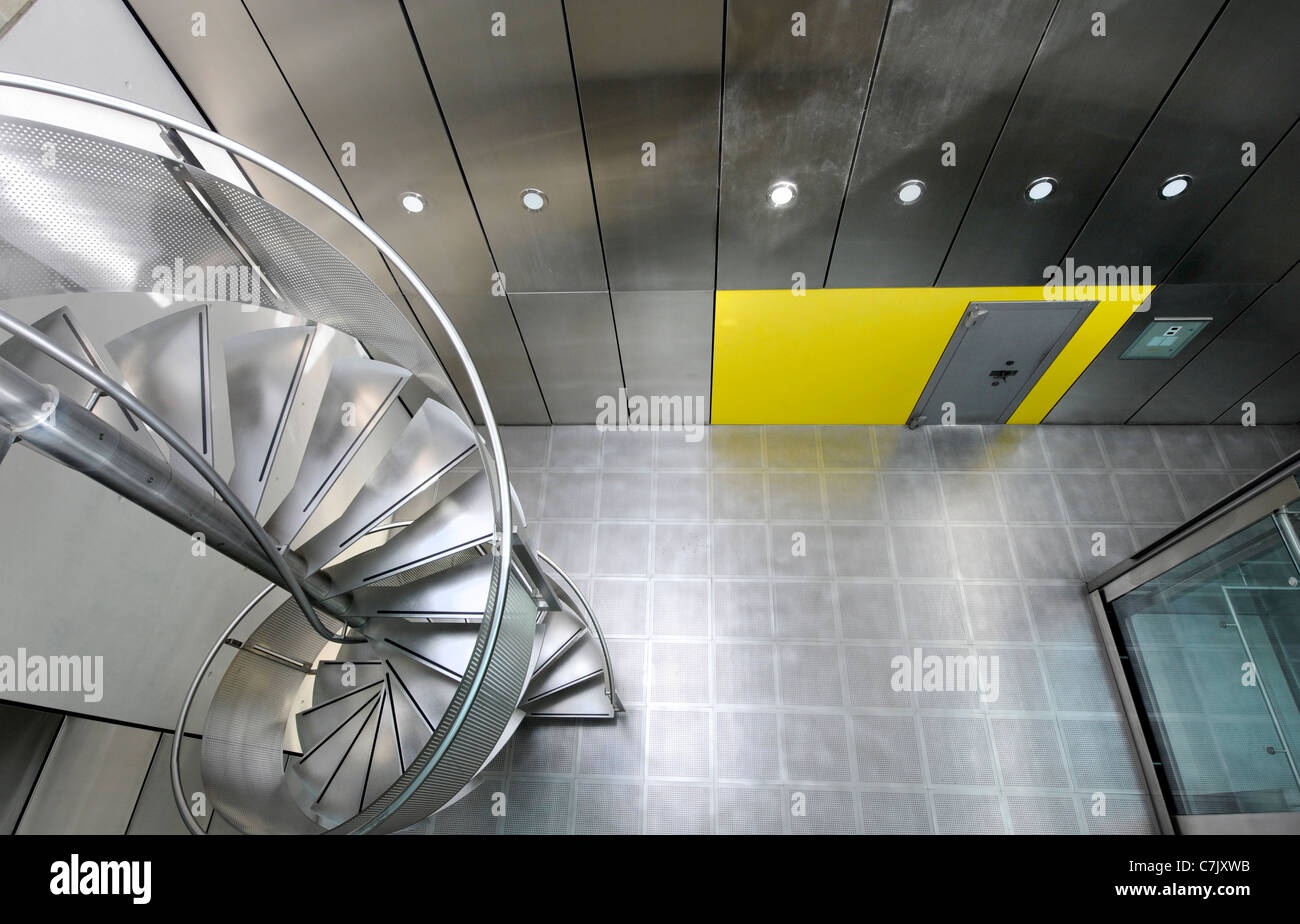 La porte de la banque RBG Kew Millennium Seed à Wakehurst place, West Sussex UK Banque D'Images