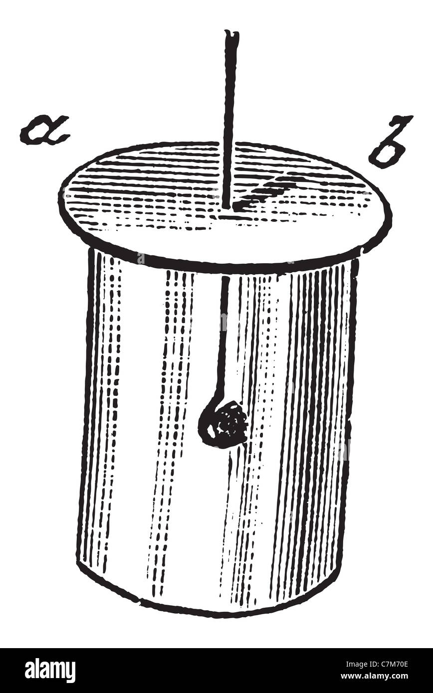 Combustion de phosphore dans un bocal en verre contenant de l'oxygène gazeux, vintage engraved illustration. Encyclopédie Trousset (1886-1891). Banque D'Images