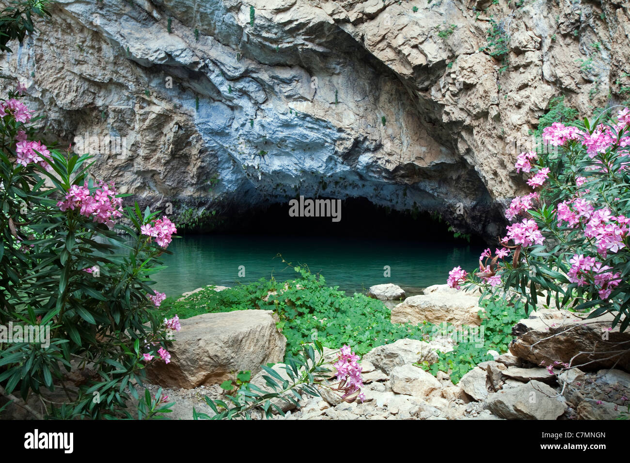 Grotte Altınbeşik Ibradi Antalya Turquie Banque D'Images