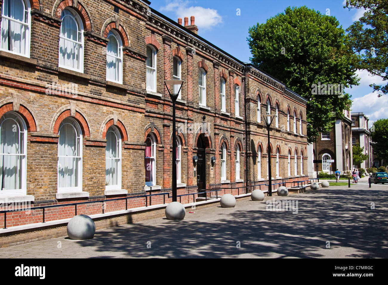 L'Arsenal royal de Woolwich, réaménagement du logement Banque D'Images