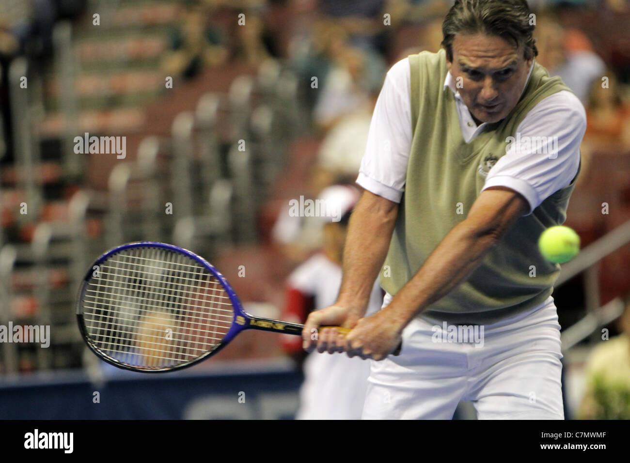 Jimmy Connors - Champions Series - légendes du tennis sur la cour 2011 Banque D'Images