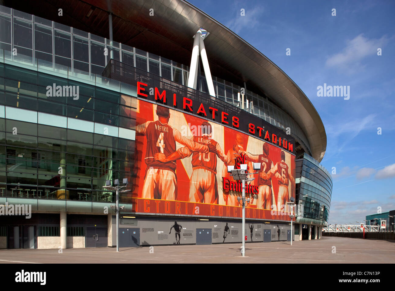L'Emirates Stadium d'Arsenal, Islington, Londres Banque D'Images