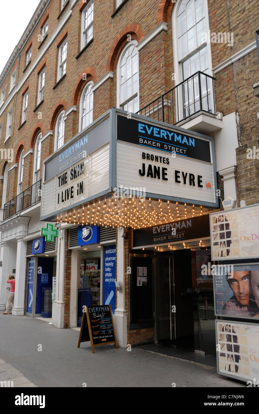 L'Everyman Cinema dans Baker Street, Londres, Angleterre Banque D'Images
