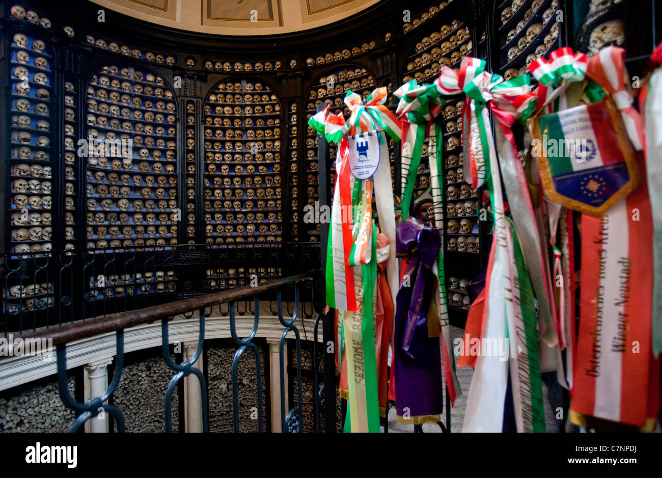 Ossuaire, War Memorial - San Martino della Battaglia, Brescia, Italie Banque D'Images