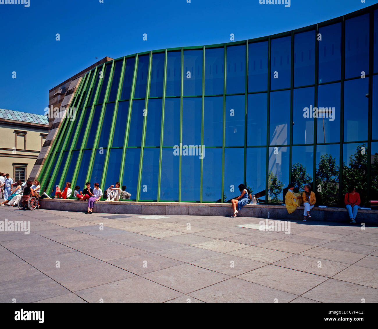 Staatgaltere, musée d'art, Galerie d'art, architecture, bâtiment moderne Banque D'Images