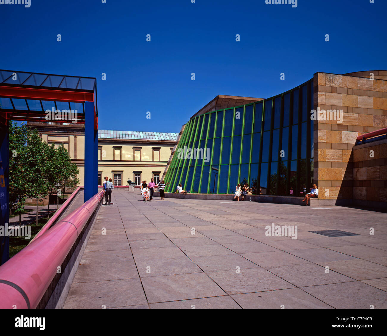 Staatgaltere, musée d'art, Galerie d'art, architecture, bâtiment moderne Banque D'Images