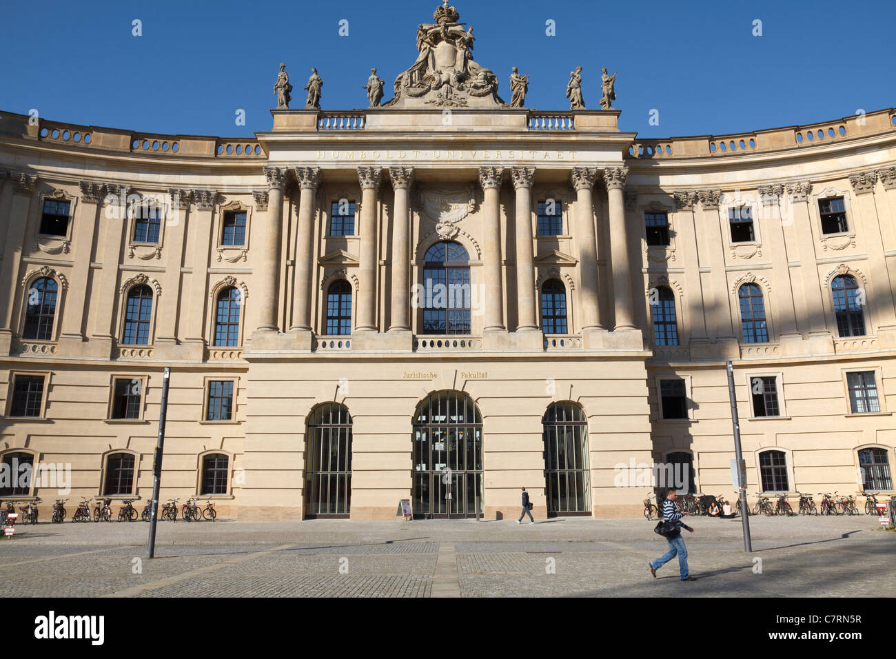 Alte Bibliothek, Bebelplatz, maintenant l'Université Humboldt, Berlin, Allemagne Banque D'Images