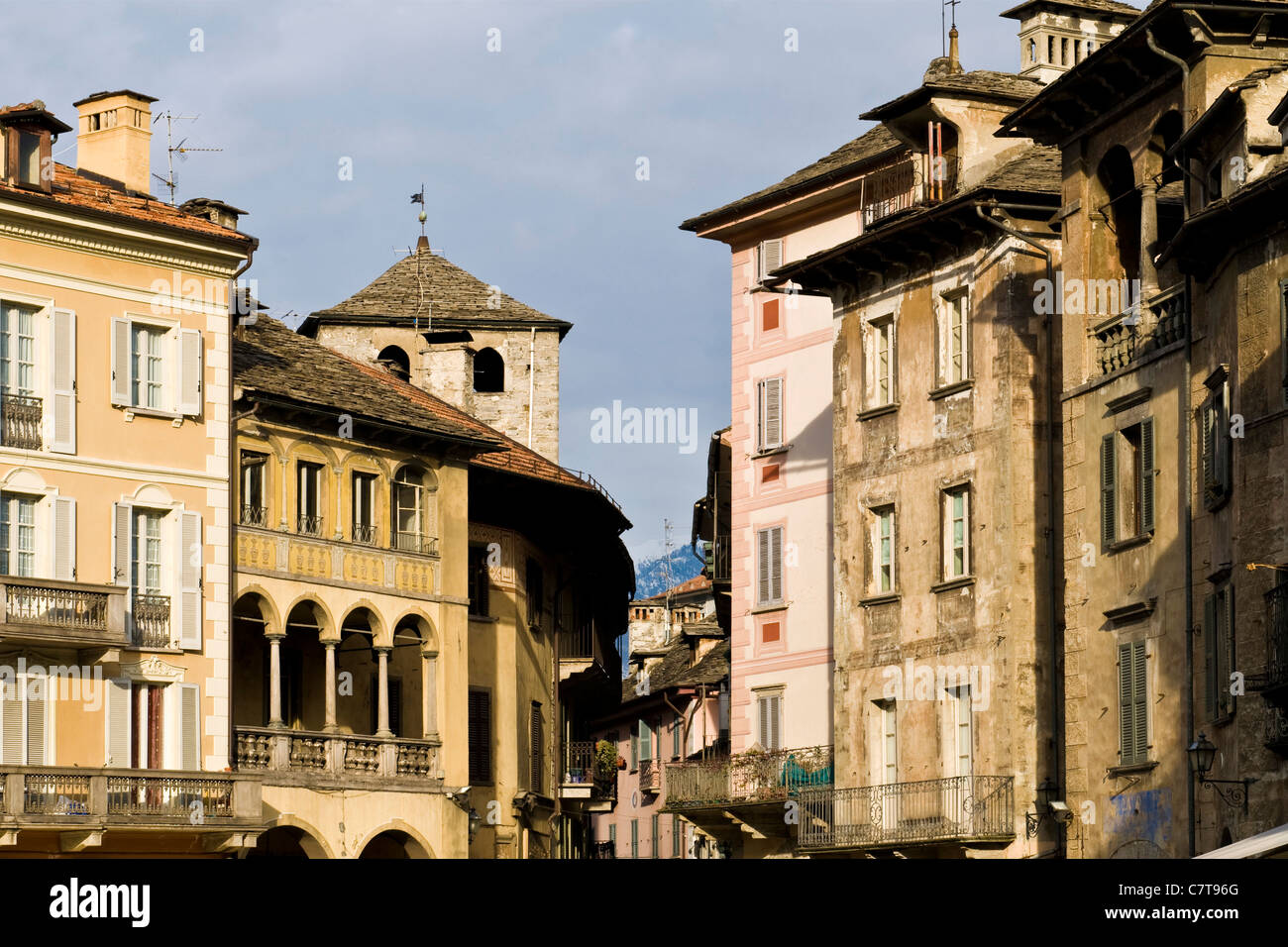 L'Italie, Piémont, Domodossola Banque D'Images